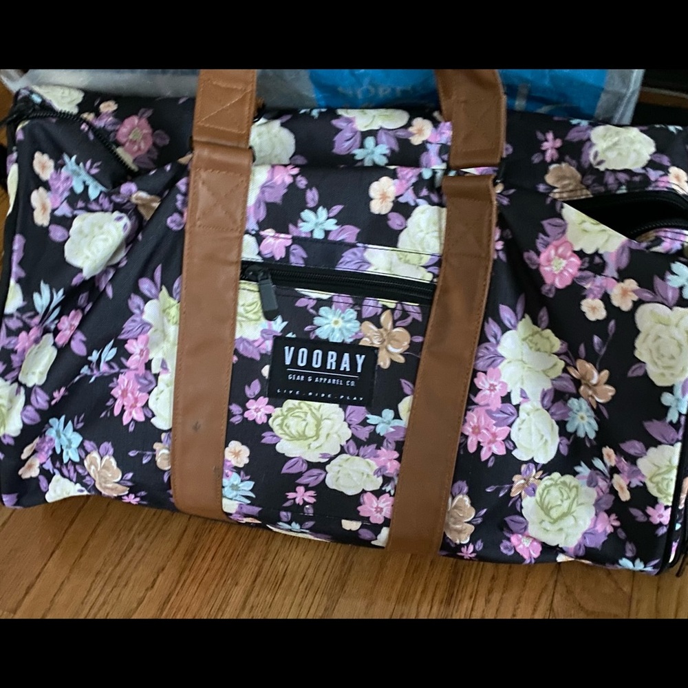 Vooray Trepic and Roadie set of two duffel bags.